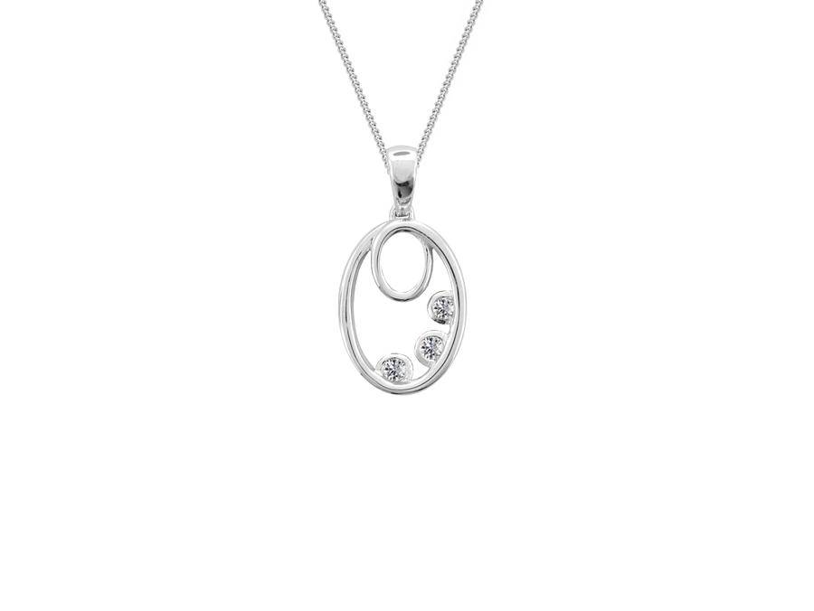 Sterling Silver Forever Necklace