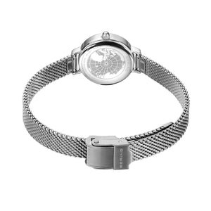 Ladies Bering Classic Polished Silver Watch 11022-004