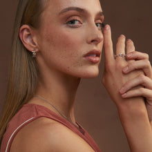 Load image into Gallery viewer, Clogau Vine of Life Half Hoops
