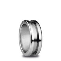 Arctic Symphony Polished Stainless Steel Ring