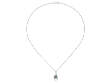Load image into Gallery viewer, Wild Spirit Sterling Silver Blur Topaz Necklace
