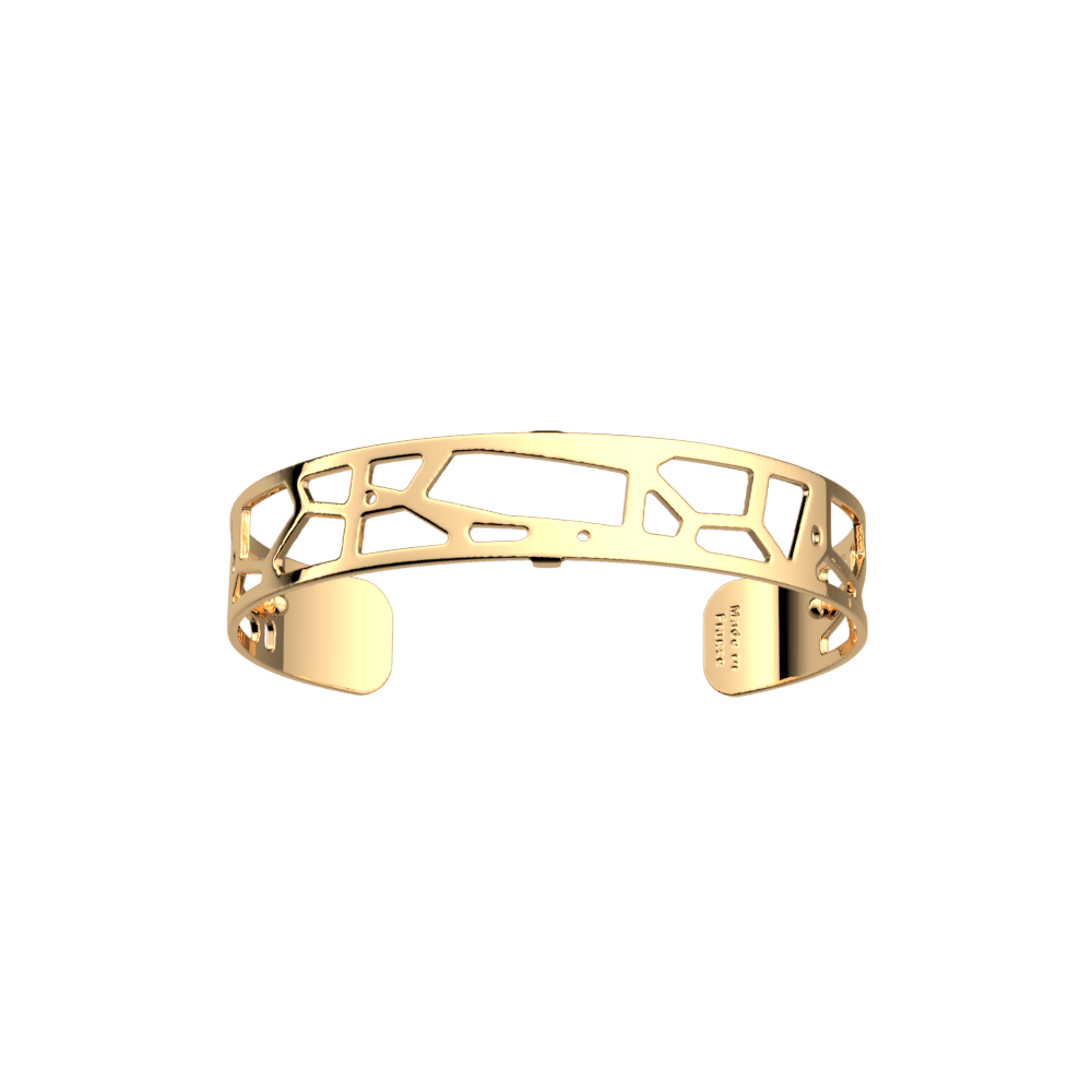 Les Georgettes Giraffe 14mm Bangle with a Gold Finish