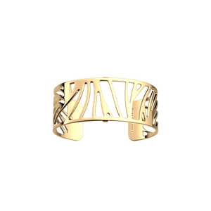 Les Georgettes Perroquet 25mm Bangle with a Gold Finish