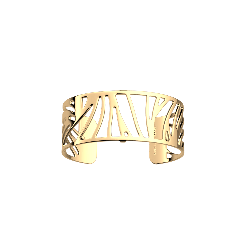 Les Georgettes Perroquet 25mm Bangle with a Gold Finish