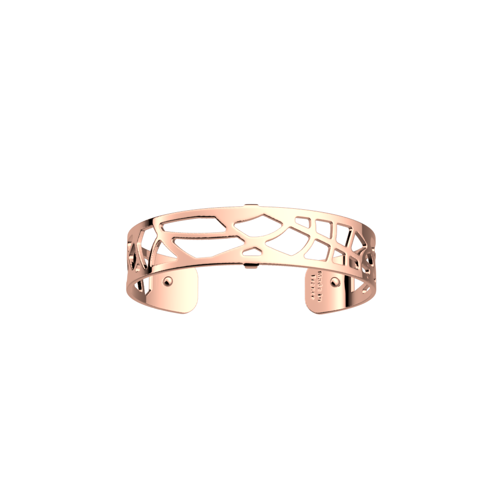 Les Georgettes Fougères 14mm Bangle with a Rose Gold Finish