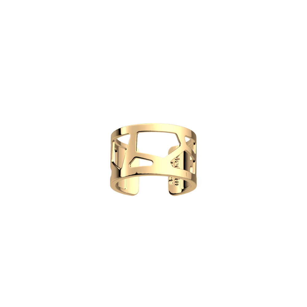 Les Georgettes Giraffe 12mm Ring with a Gold Finish