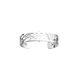 Les Georgettes Zebrures 14mm Bangle with a Silver Finish