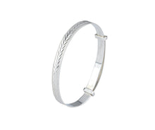 Load image into Gallery viewer, Sterling Silver Child&#39;s Bangle
