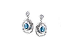 Load image into Gallery viewer, Sterling Silver Wild Spirit Drop Earrings
