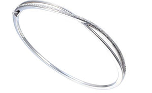 Sterling Silver Enchanting Bangle