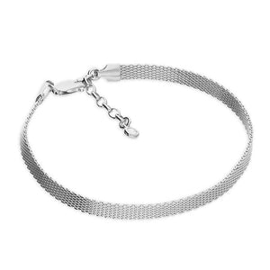 Sterling Silver Textured Bracelet