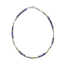 Load image into Gallery viewer, Lapis 3 Colour Necklace
