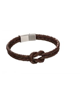 Fred Bennett Men's Leather Bracelet