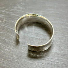 Load image into Gallery viewer, Handmade Sterling Silver Hammered Torque Bangle
