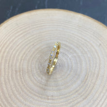 Load image into Gallery viewer, 18ct Gold Art Deco Style Full Eternity Ring
