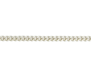 Men's Sterling Silver Curb Bracelet