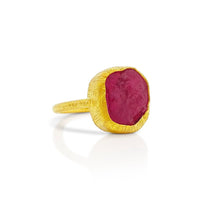 Load image into Gallery viewer, Sweet Ruffs Ring Ruby
