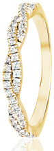 Load image into Gallery viewer, Round Brilliant Cut Twist Claw Set Diamond Ring
