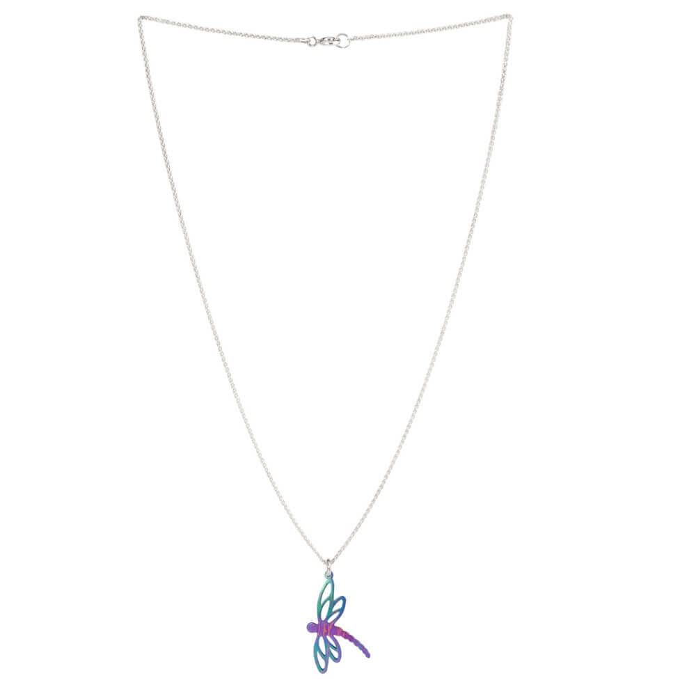 Dragonfly Titanium Necklace