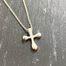 Load image into Gallery viewer, Sterling Silver Cross Pendant and Chain

