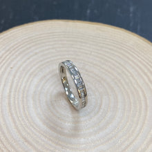 Load image into Gallery viewer, Platinum Baguette Cut Diamond Eternity Ring

