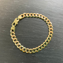 Load image into Gallery viewer, Pre-Loved 9ct Yellow Gold Metric Curb Bracelet
