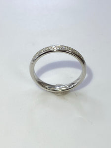 9ct White Gold Diamond Eternity Ring