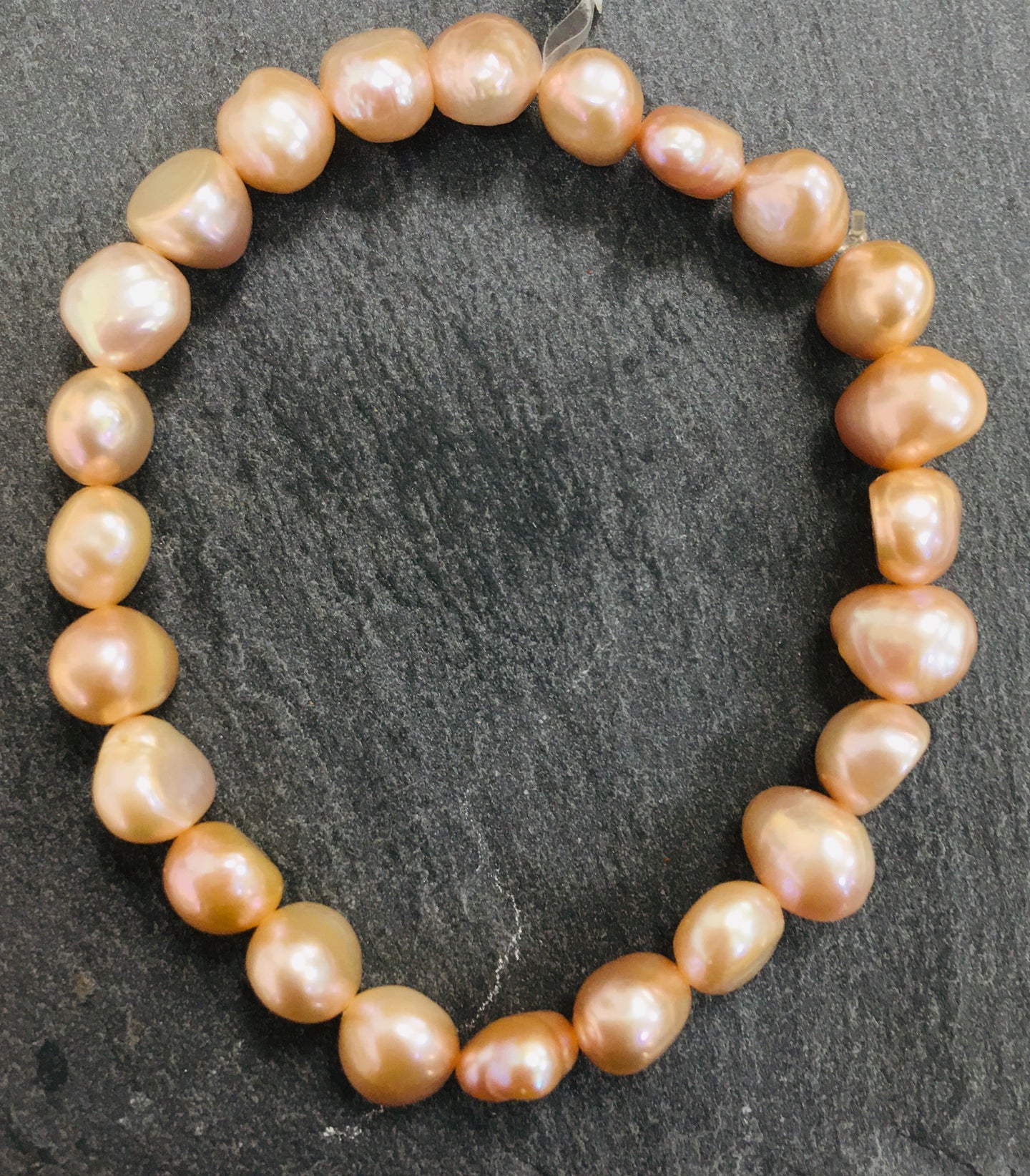 Mixed Colour Stringed Pearl Bracelet