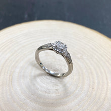 Load image into Gallery viewer, Pre-Loved 9ct White Gold Diamond Ring
