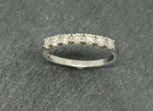Load image into Gallery viewer, 18ct White Gold Claw Set Diamond Eternity Ring 0.42ct
