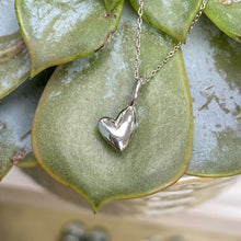Load image into Gallery viewer, Platinum Heart Pendant
