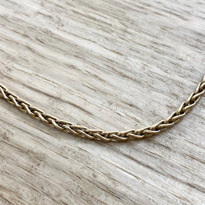 Pre-Loved 9ct Yellow Gold 20” Spiga Chain