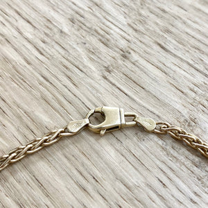 Pre-Loved 9ct Yellow Gold 20” Spiga Chain