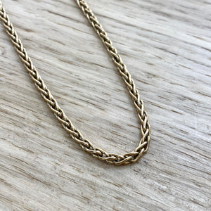 Pre-Loved 9ct Yellow Gold 20” Spiga Chain