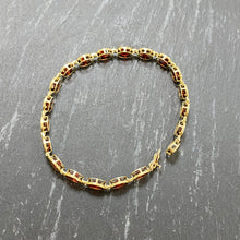 Load image into Gallery viewer, Preloved 9ct Garnet Tennis Bracelet
