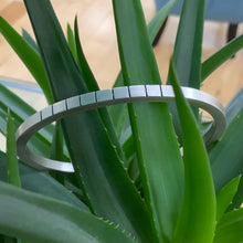 Load image into Gallery viewer, Handmade Gent&#39;s Sterling Silver Torque Bangle

