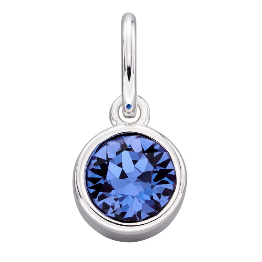 Sterling Silver September Birthstone Pendant and Chain